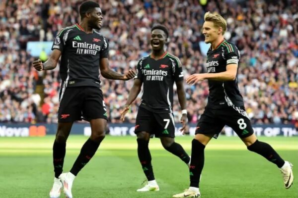 Arsenal 2-0 Aston Villa: Partey and Trossard makes instant impact as Arsenal down Villa