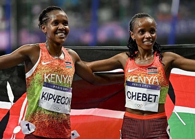 Beatrice Chebet is the first African Woman and third woman to win Gold Medals in both 5000 and 10,000m race at the same Olympic game