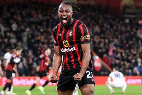 Bournemouth 3-2 Everton: Antoine Semenyo scores to inspire Bournemouth to incredible comeback win at Everton