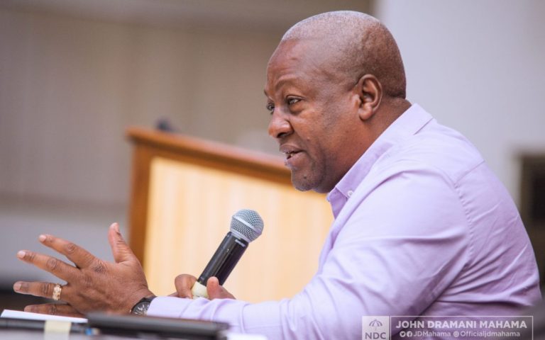 Election 2024: John Mahama promises to prioritise patriotic individuals in his next gov't