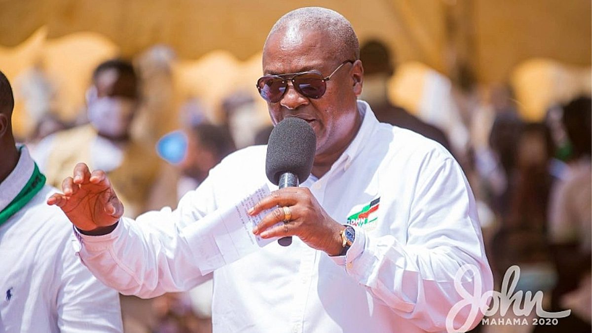 Election on The Ghana Time: John Dramani Mahama demands immediate release of provisional voter’s register