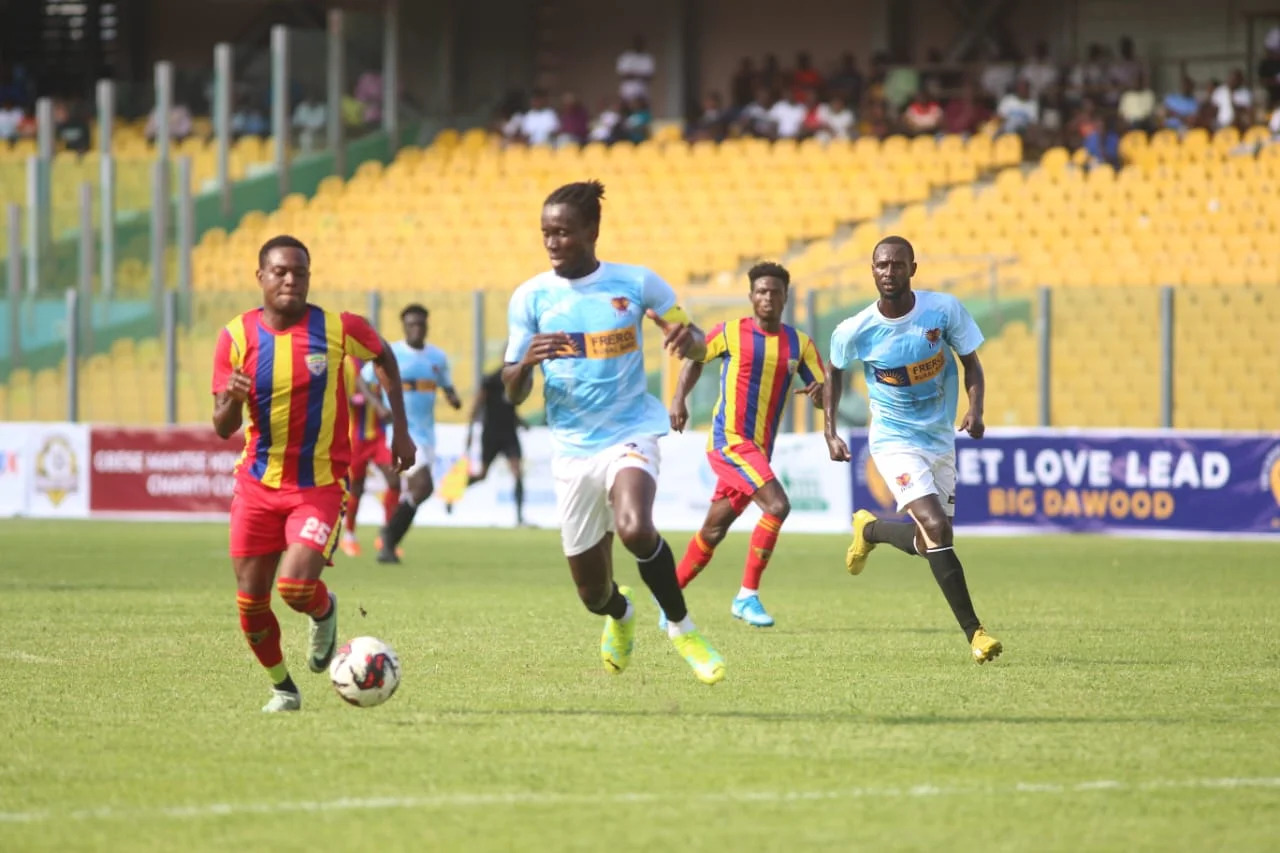 Hearts of Oak Beat Heart of Lions to win Gbese Mantse Peace Cup