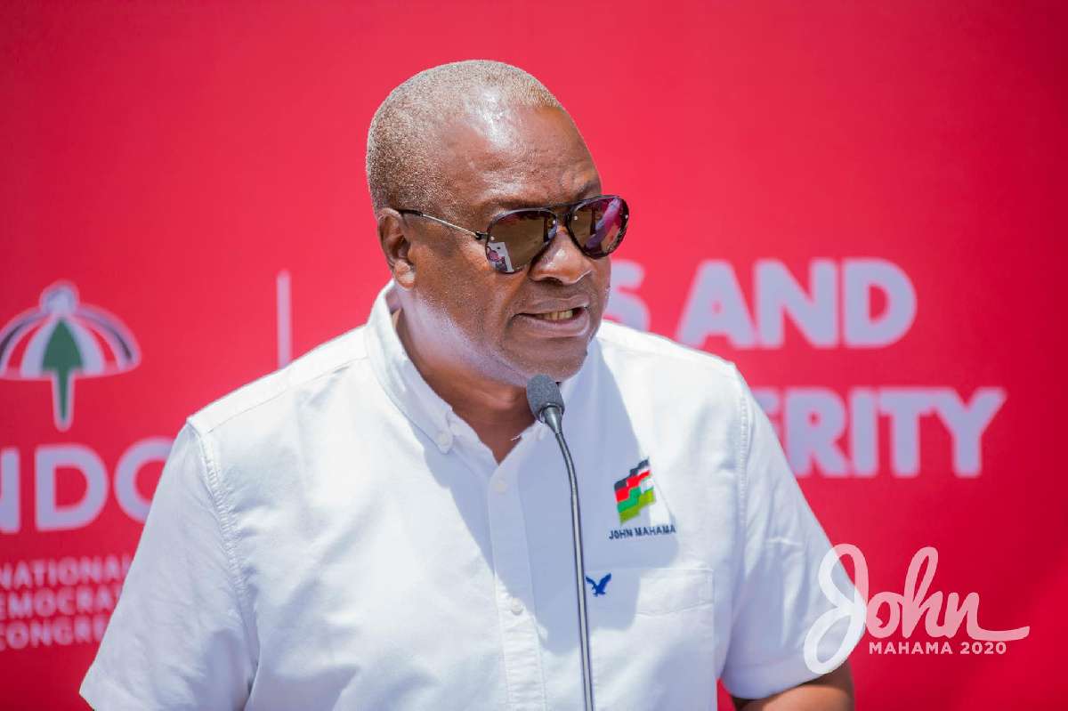 Mahama Urges EC to Address Anomalies and Warns them To Step Up their Game Ahead of 2024 Elections