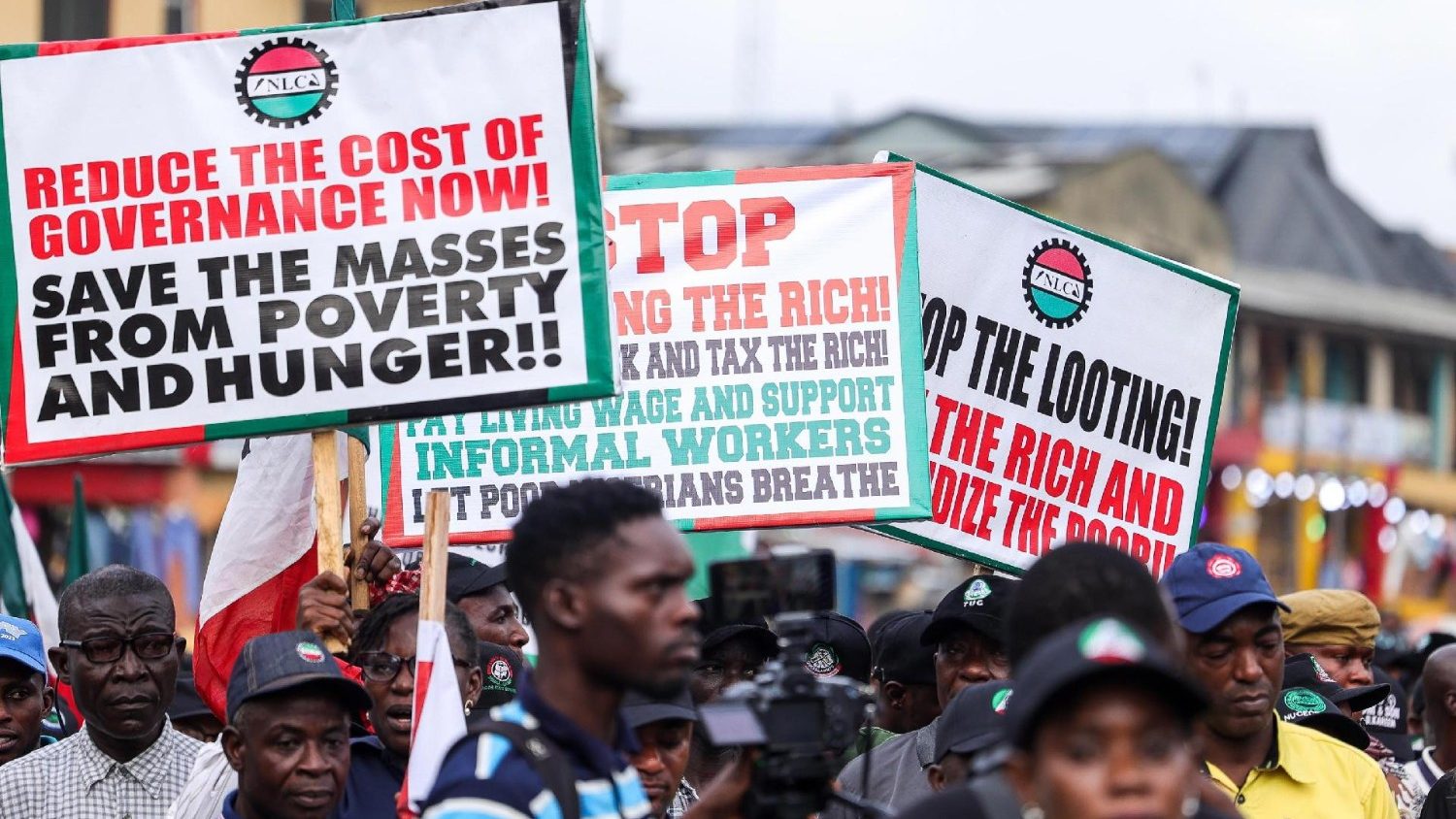 Nigerians continue marches against cost of living crisis