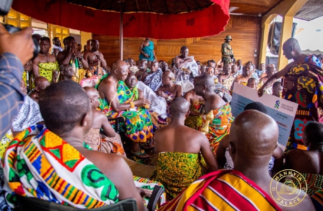 Otumfuo Osei Tutu II Foundation Joins Ghana Gas to Construct